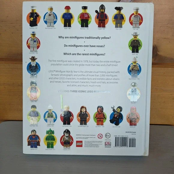 LEGO Minifigure Year by Year: a Visual History Figures Included 9781465414113 - Picture 2 of 8